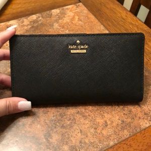 Kate Spade black wallet